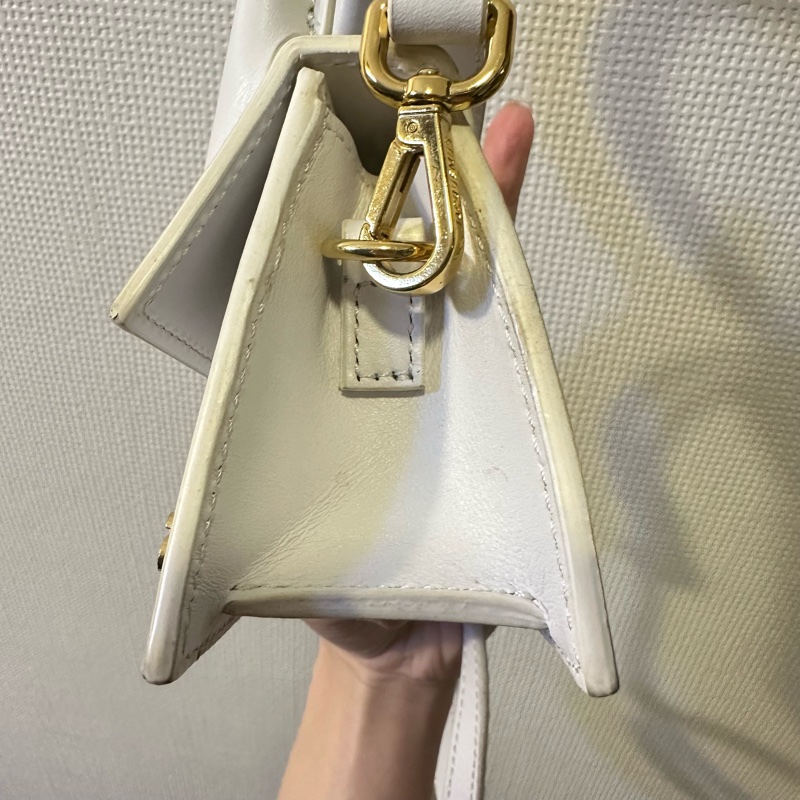 Jacquemus Le Chiquito 白色牛皮迷你手提包-10