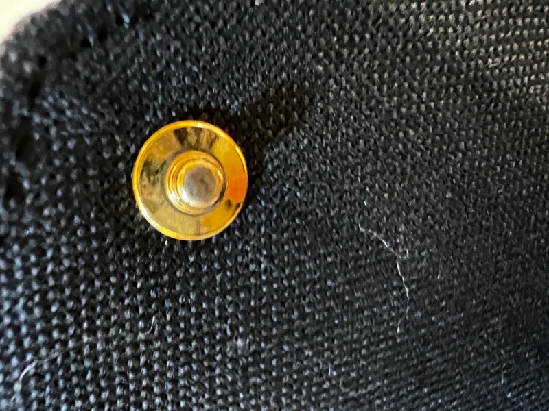 LV 黑牛皮壓紋Felicie Pochette金釦3合1斜背包-14