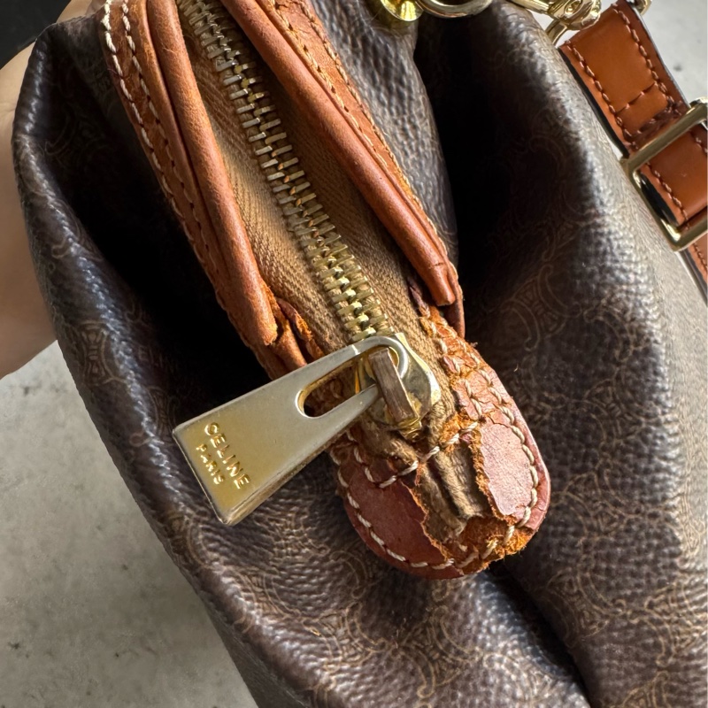 中古Celine雲朵包 腋下斜背包兩用 男女適用-15