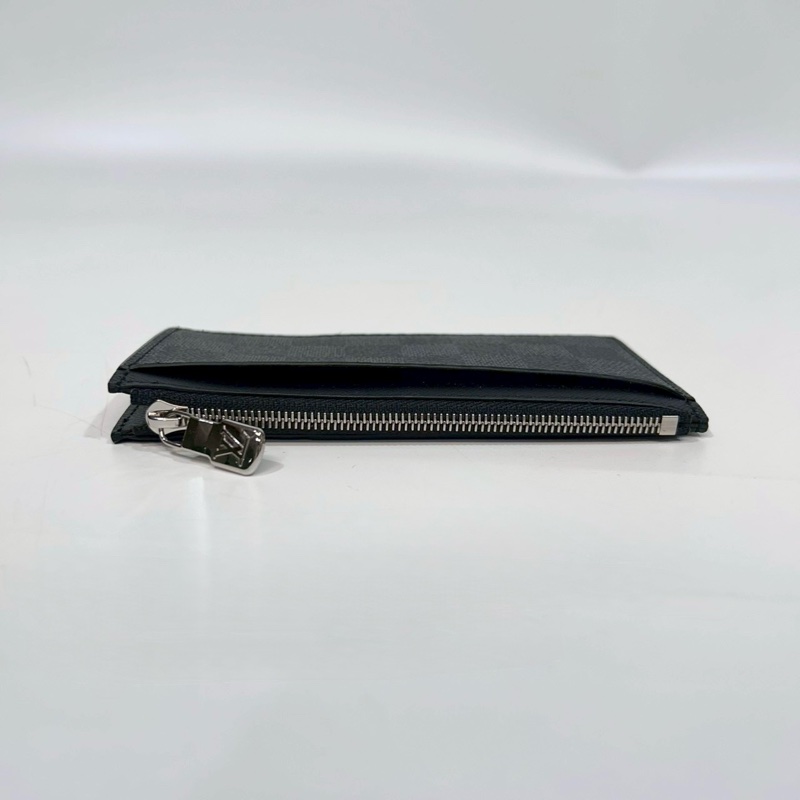 LV黑灰棋盤格零錢拉鏈卡包N64038-4