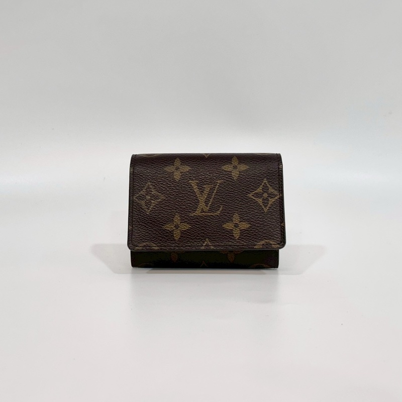 LV原花拚咖內裡下蓋卡包m62920-0