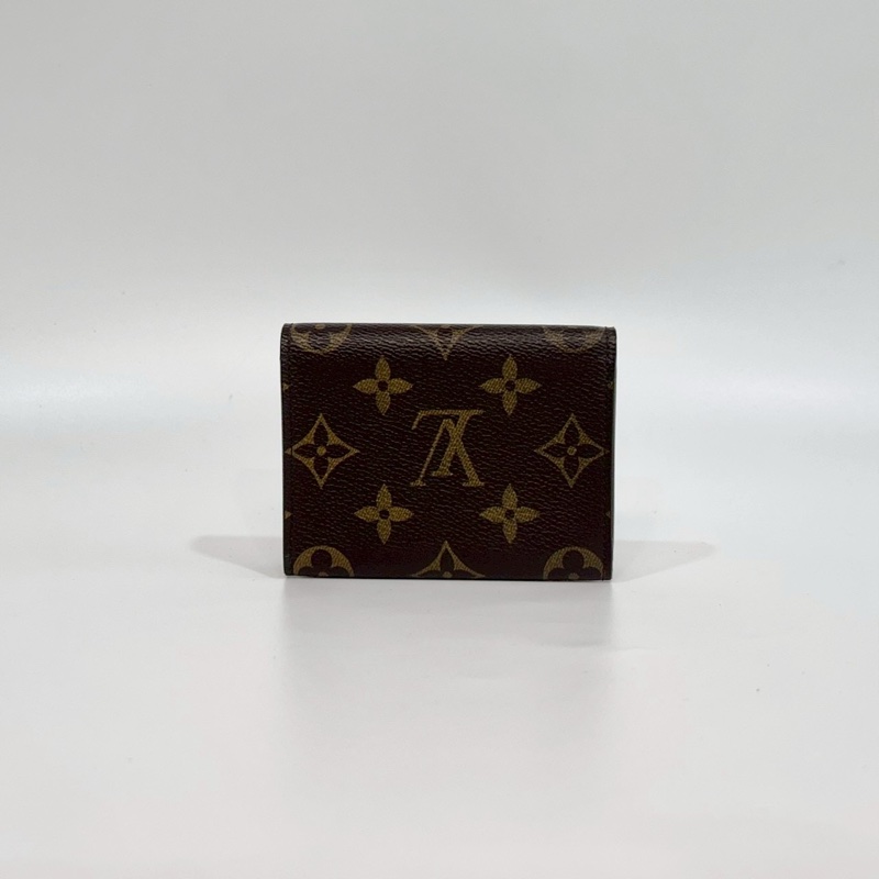 LV原花拚咖內裡下蓋卡包m62920-1