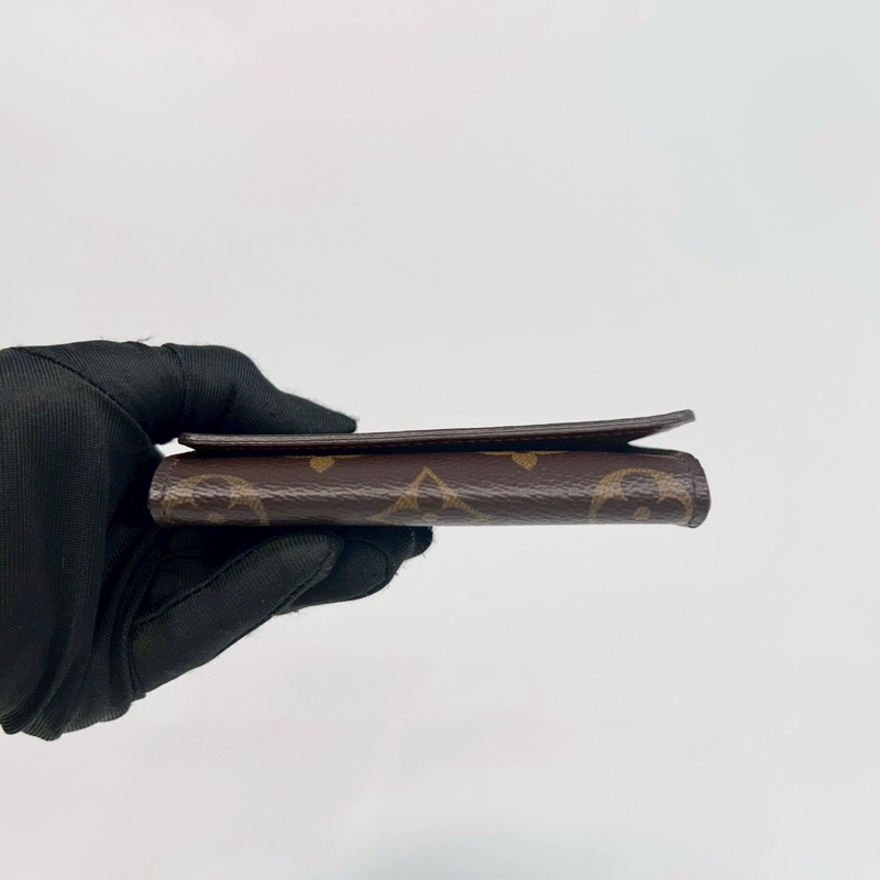 LV原花拚咖內裡下蓋卡包m62920-4