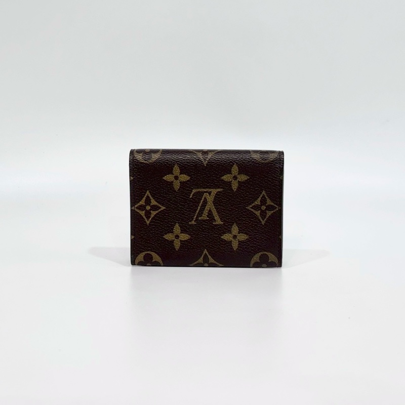 LV原花拚咖內裡下蓋卡包m62920-3