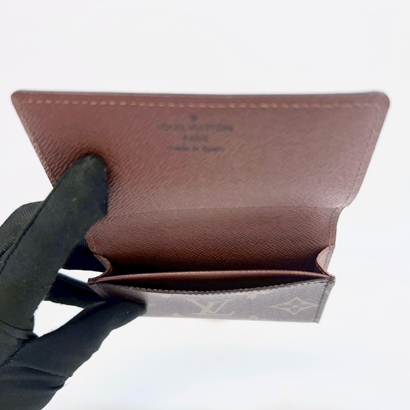 LV原花拚咖內裡下蓋卡包m62920-6