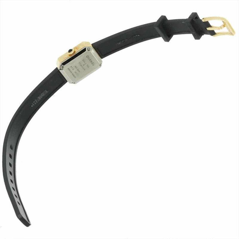 香奈兒 Premiere Velvet H6125 女士腕錶，黑色，18K 黃金錶殼，石英機芯-3