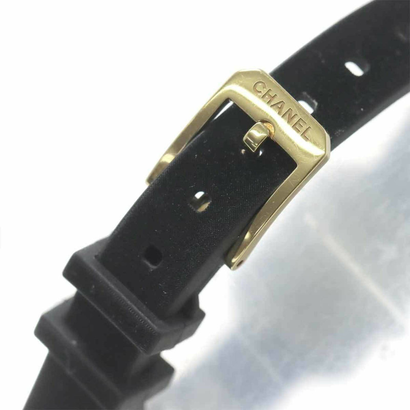 香奈兒 Premiere Velvet H6125 女士腕錶，黑色，18K 黃金錶殼，石英機芯-5
