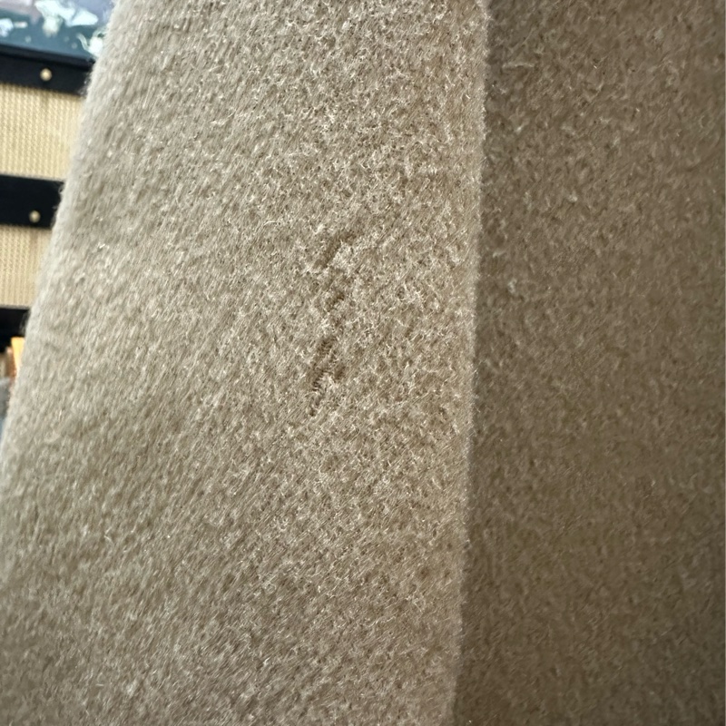 Burberry 羊毛駝色大衣-26