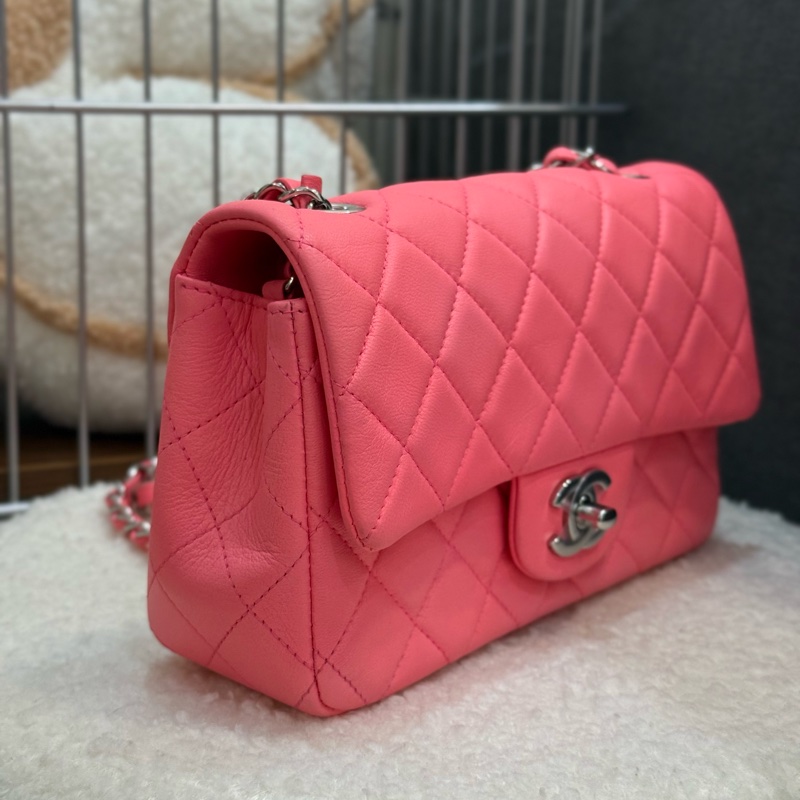 (2024年購證全配)Chanel coco20 粉色 ✨最新晶片款-2