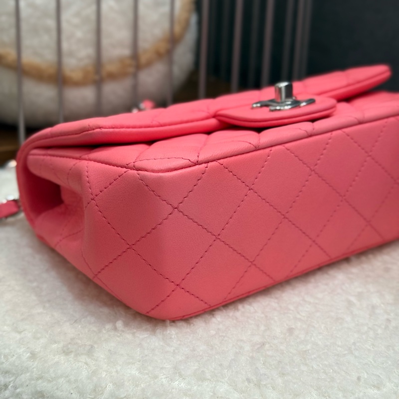 (2024年購證全配)Chanel coco20 粉色 ✨最新晶片款-5