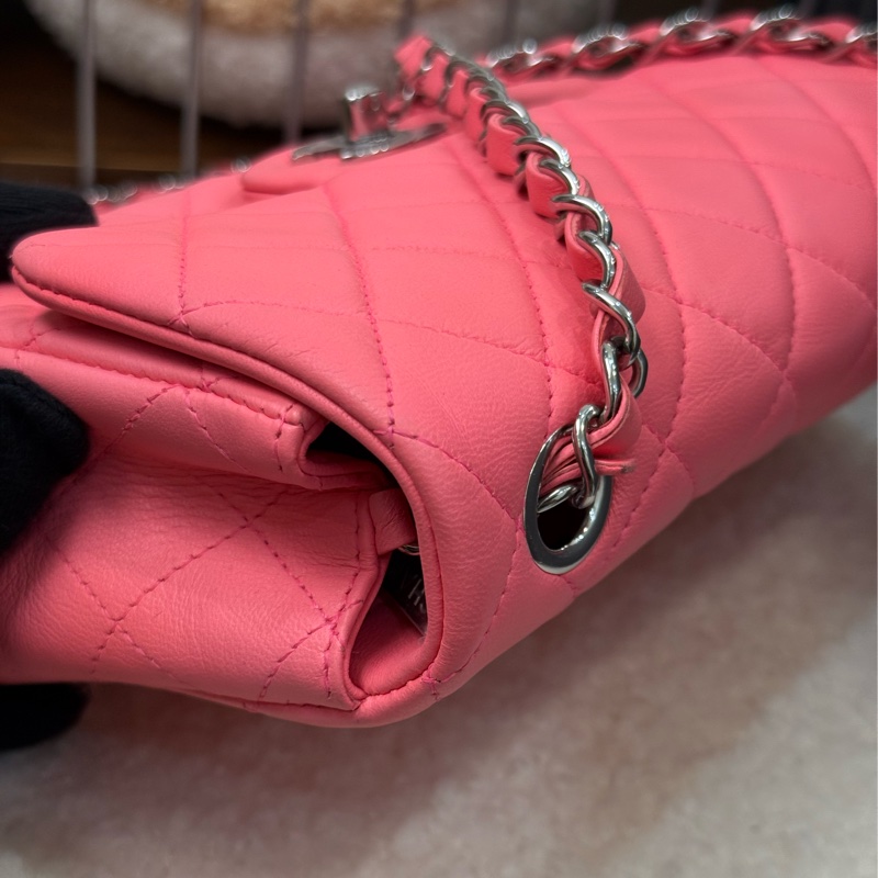 (2024年購證全配)Chanel coco20 粉色 ✨最新晶片款-11