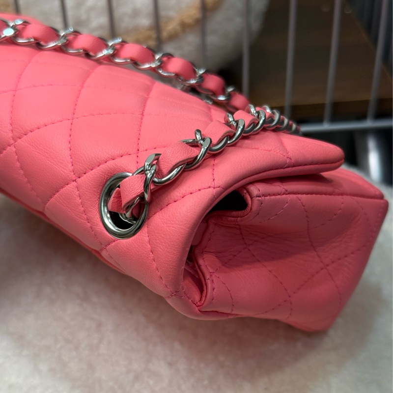 (2024年購證全配)Chanel coco20 粉色 ✨最新晶片款-12