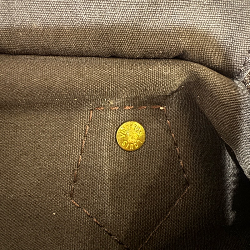 Louis Vuitton LV Speedy 30 深咖啡丹寧包-5