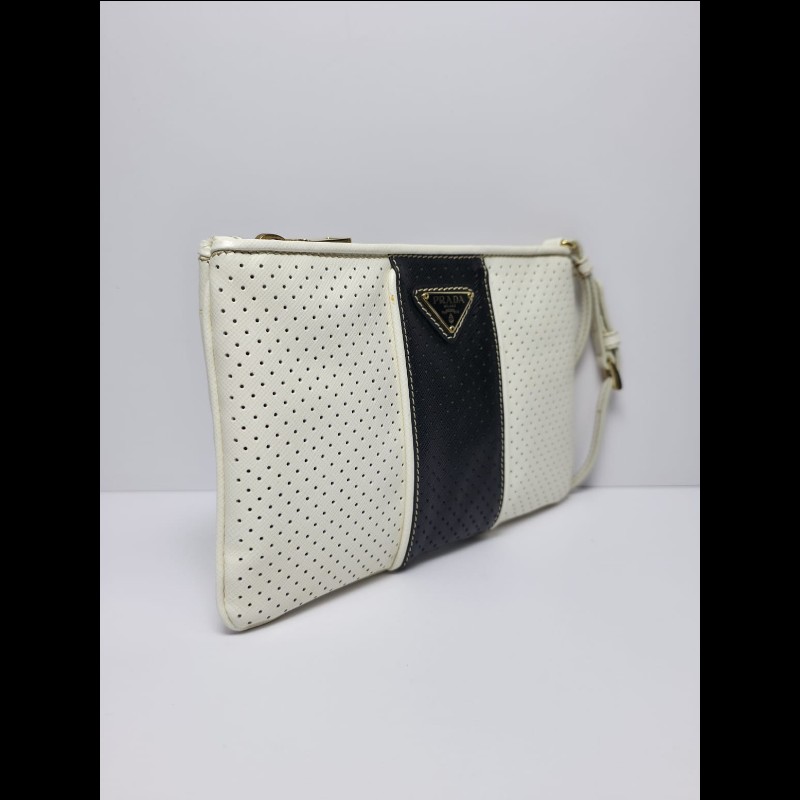 Prada - Clutch Bag with Handle-2
