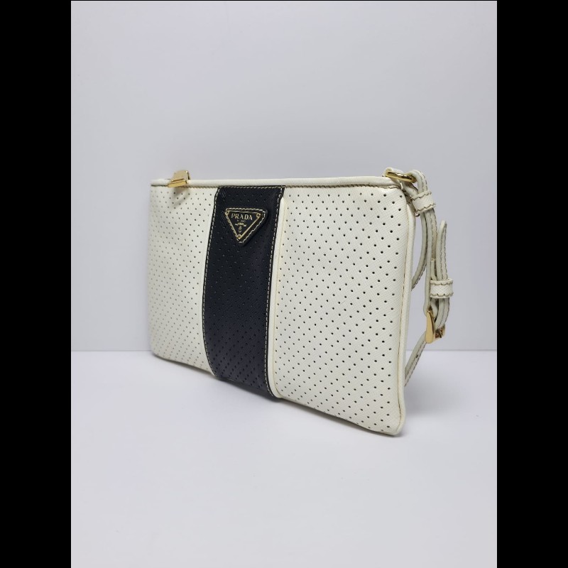Prada - Clutch Bag with Handle-3