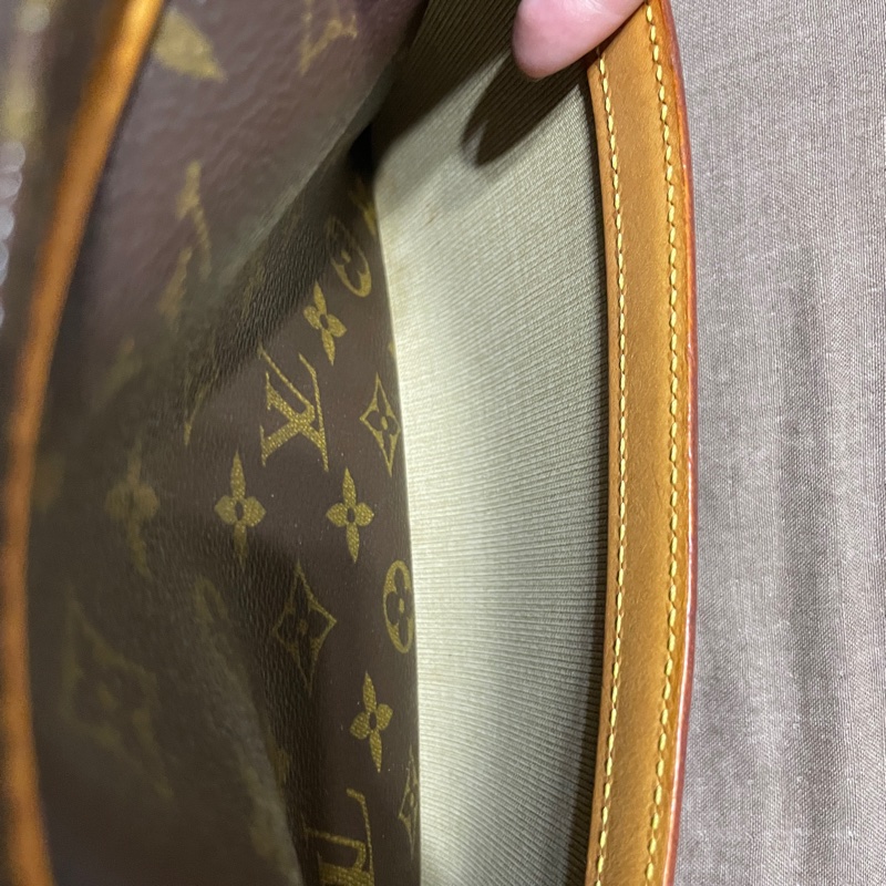 LOUIS VUITTON/雙層側背包/M45254/記者包-17