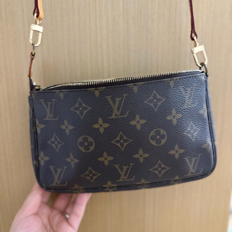 LV monogram Pochette 麻將包-0