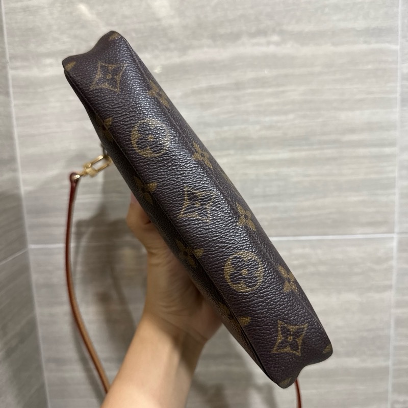 LV monogram Pochette 麻將包-2