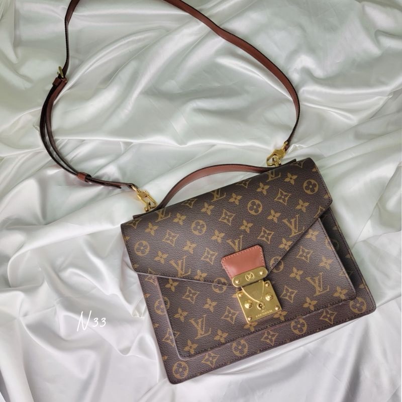 Louis Vuitton 老花蒙梭郵差包-1