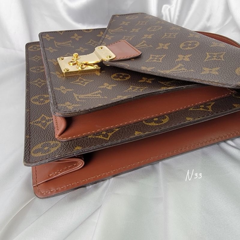 Louis Vuitton 老花蒙梭郵差包-12