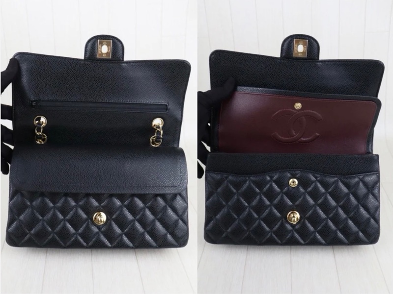 「JL精品代購」極新 Chanel cf25荔枝牛皮 全配-7