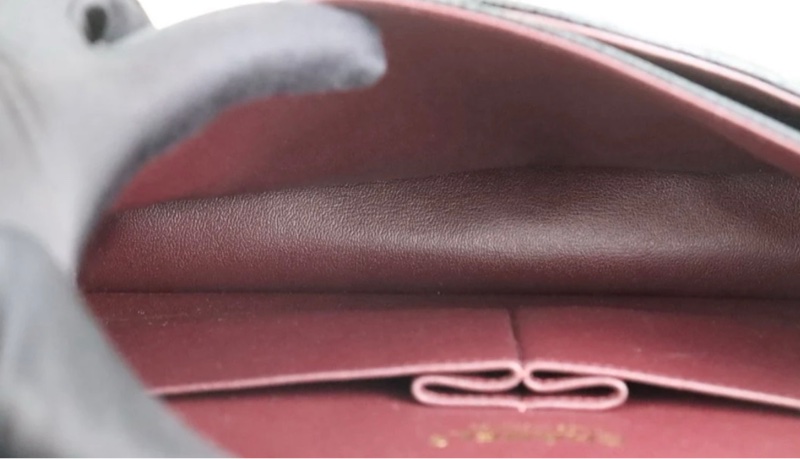 「JL精品代購」極新 Chanel cf25荔枝牛皮 全配-9