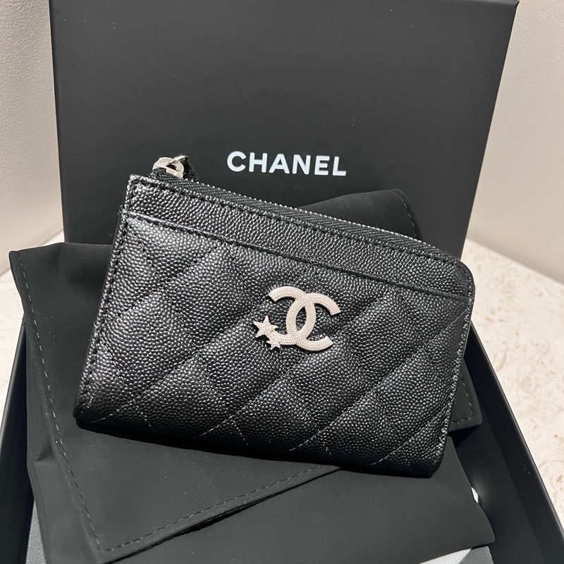 ⚡️售全新閒置經典荔枝皮L型錢包卡包-0