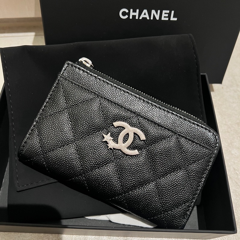 ⚡️售全新閒置經典荔枝皮L型錢包卡包-3