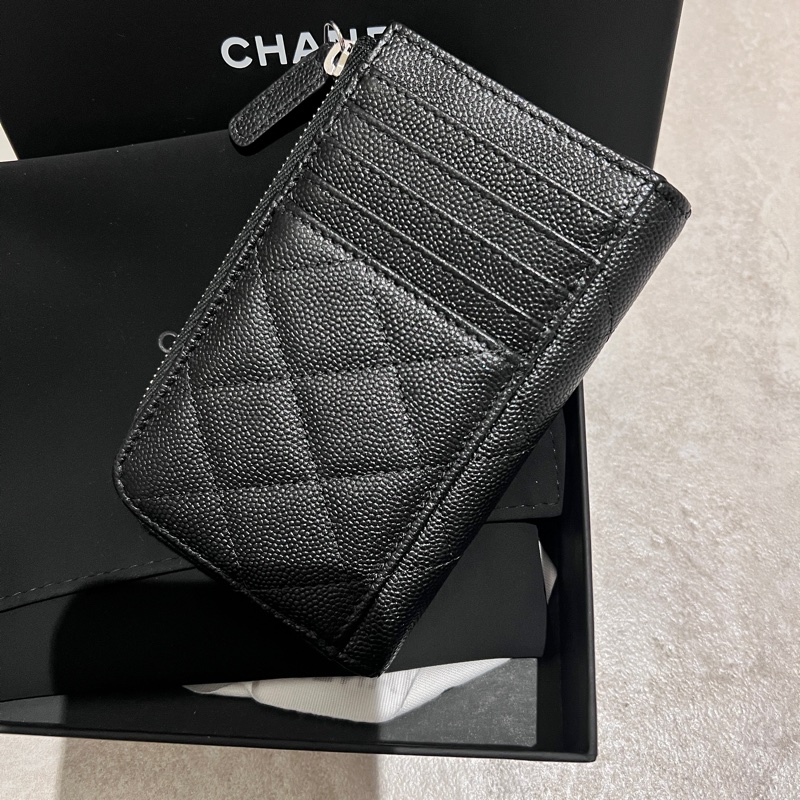 ⚡️售全新閒置經典荔枝皮L型錢包卡包-5