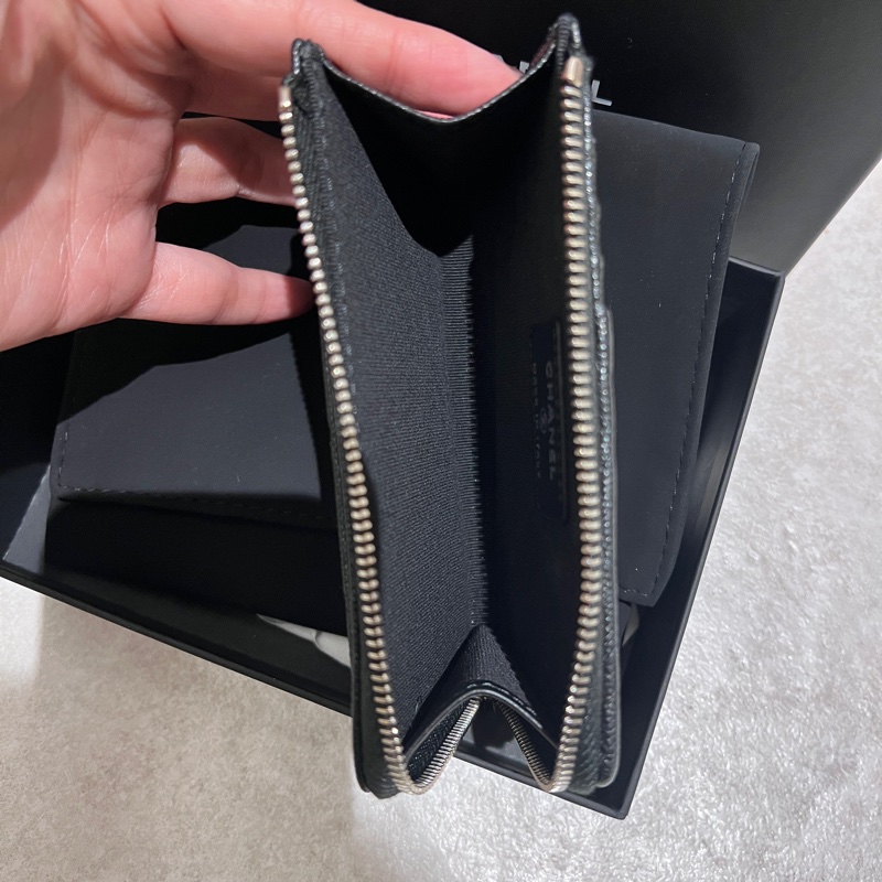 ⚡️售全新閒置經典荔枝皮L型錢包卡包-6