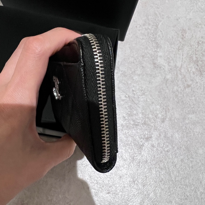 ⚡️售全新閒置經典荔枝皮L型錢包卡包-9