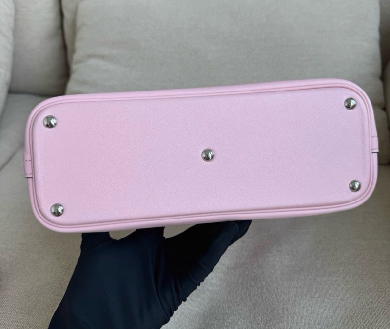 爱马仕 bolide 27 樱花粉银扣 X刻 S皮 99新现货-4