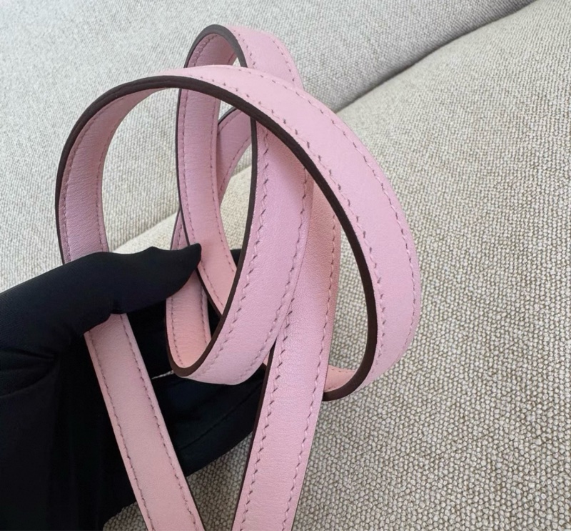 爱马仕 bolide 27 樱花粉银扣 X刻 S皮 99新现货-5