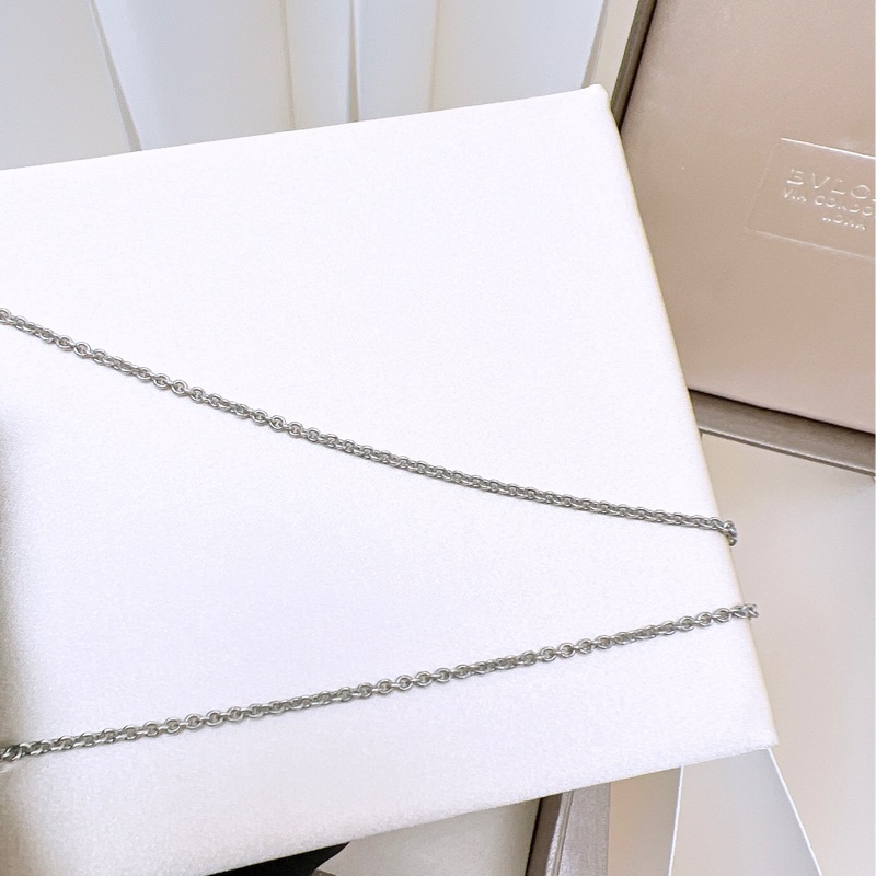 Bvlgari b.zero1 黑銀項鍊 慈善款-5