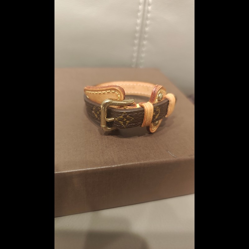 路易威登 Monogram Teda PM 手鐲 M92484/MI0074，附盒子和防塵袋-0