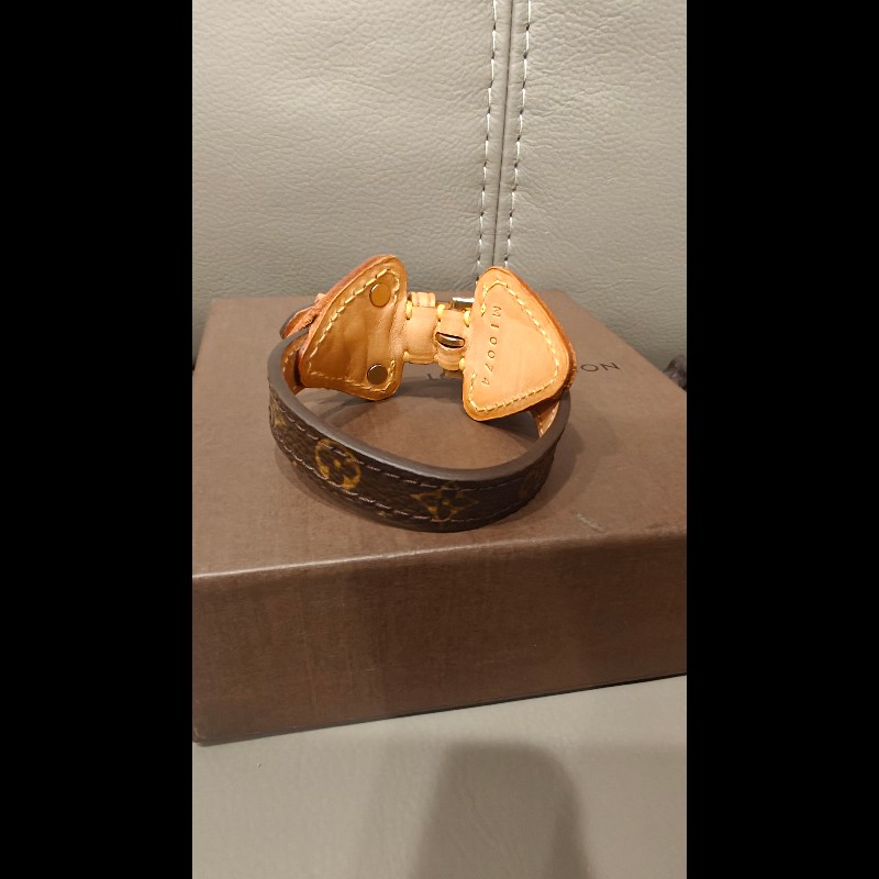 路易威登 Monogram Teda PM 手鐲 M92484/MI0074，附盒子和防塵袋-1