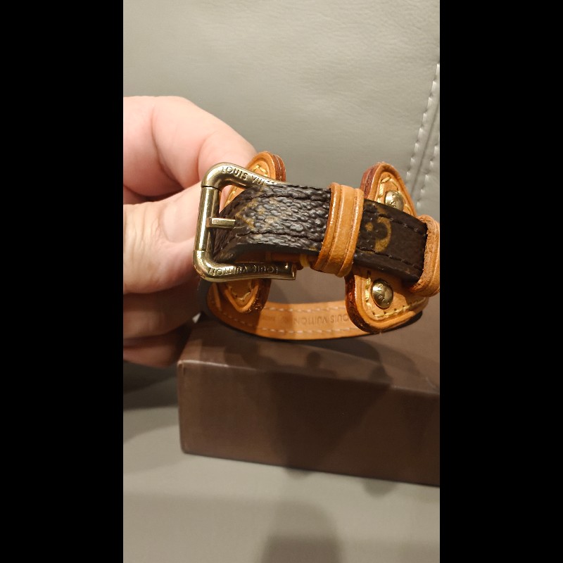 路易威登 Monogram Teda PM 手鐲 M92484/MI0074，附盒子和防塵袋-3