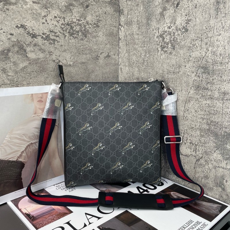 Gucci 老虎老花經典斜背包-0