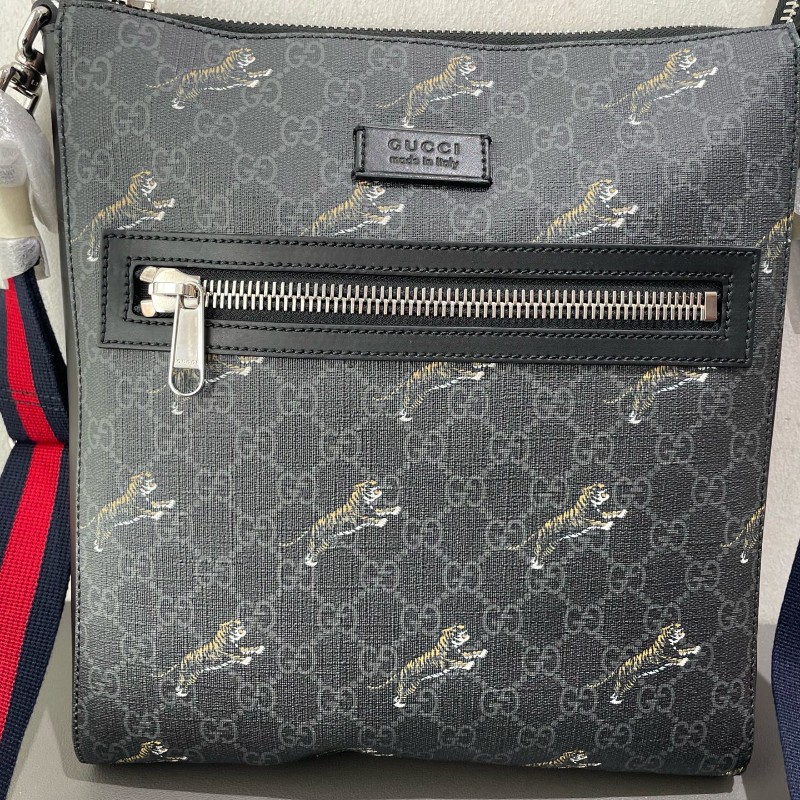 Gucci 老虎老花經典斜背包-5