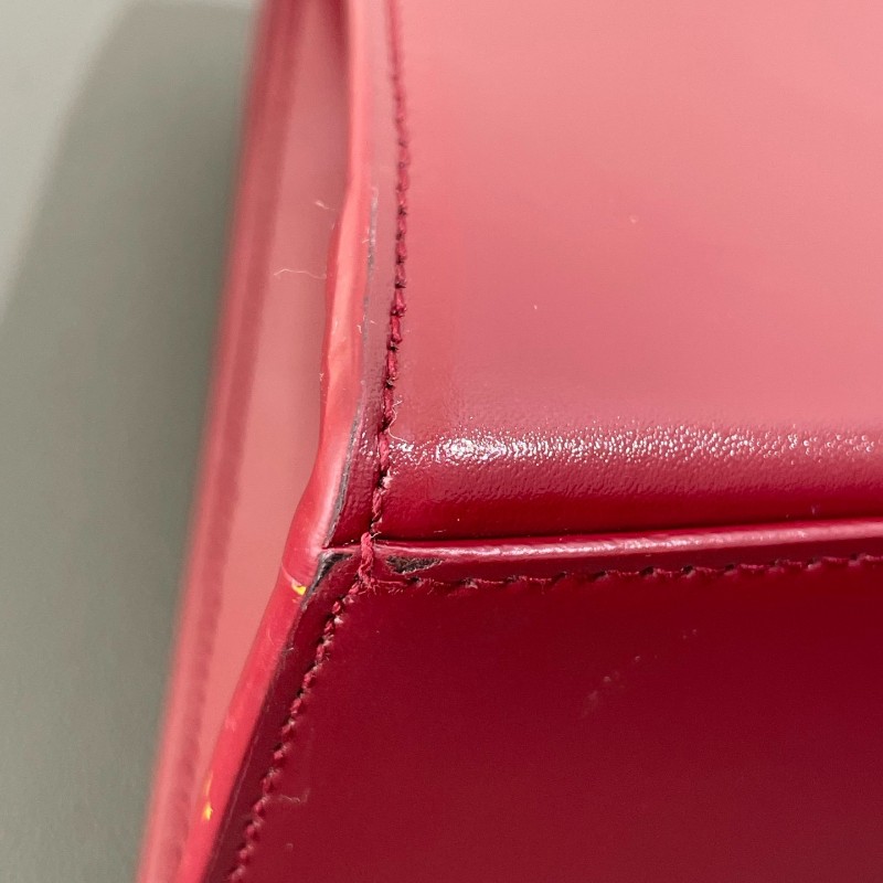 Balenciaga hourglass 沙漏 紅色中號 肩背包-14