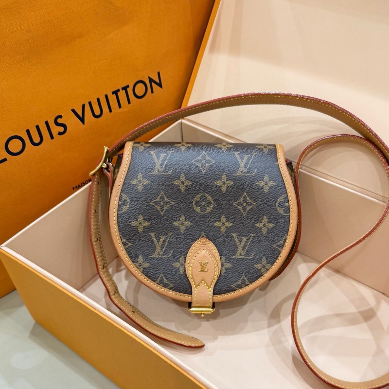 LV新款老花馬鞍包 M44860-0