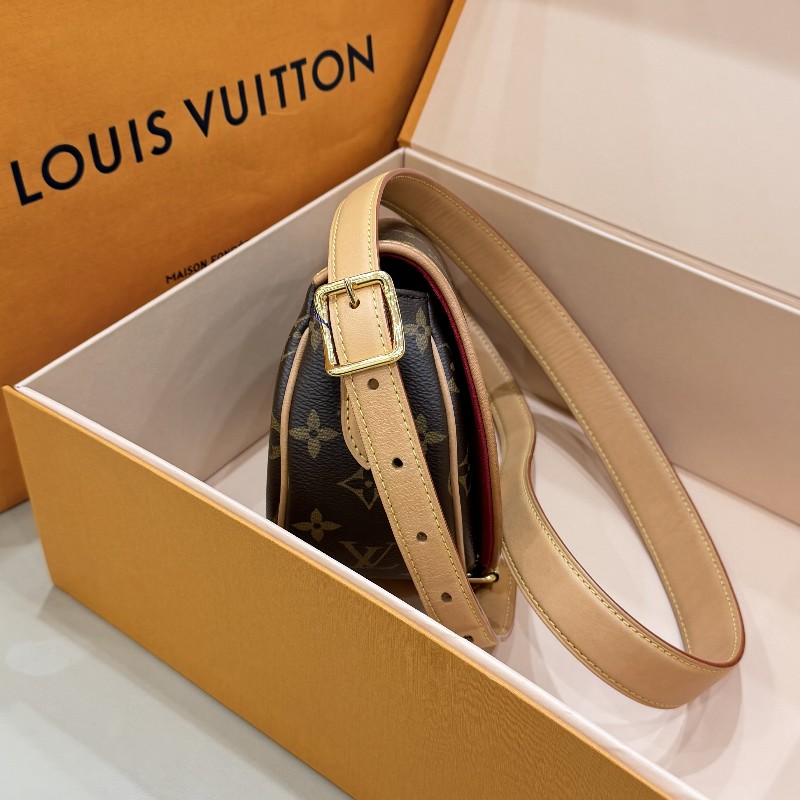 LV新款老花馬鞍包 M44860-1