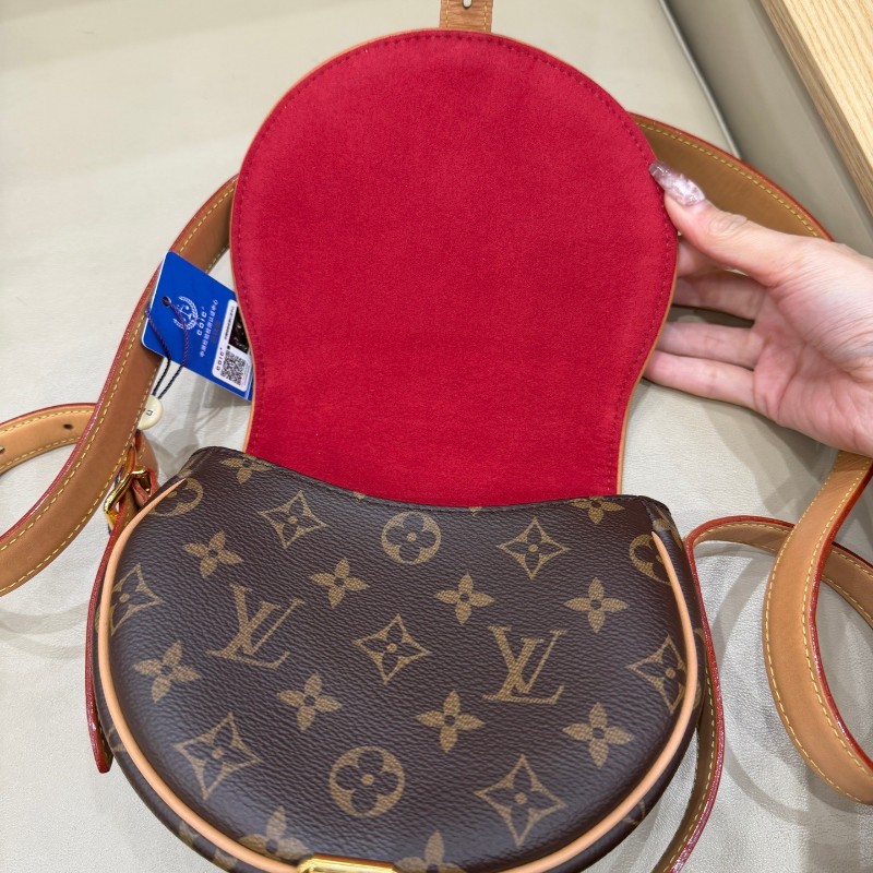 LV新款老花馬鞍包 M44860-17