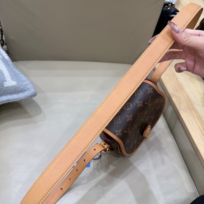 LV新款老花馬鞍包 M44860-24