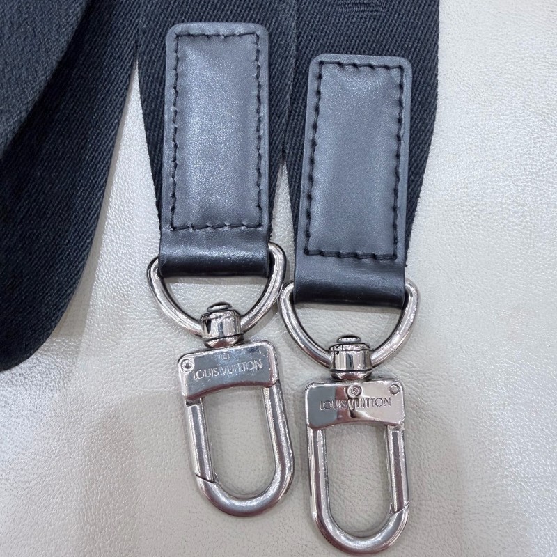 LV黑色棋盤格男士手提包電腦公事包-22