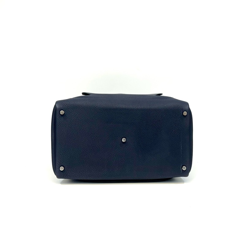 HERMES深藍醫生包銀扣35cm-4