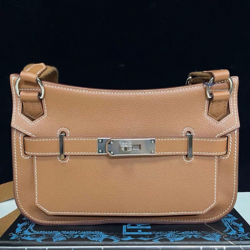 Hermes 愛馬仕 Jypsiere 吉普賽 mini 金棕色  B刻（23年產）銀扣-0
