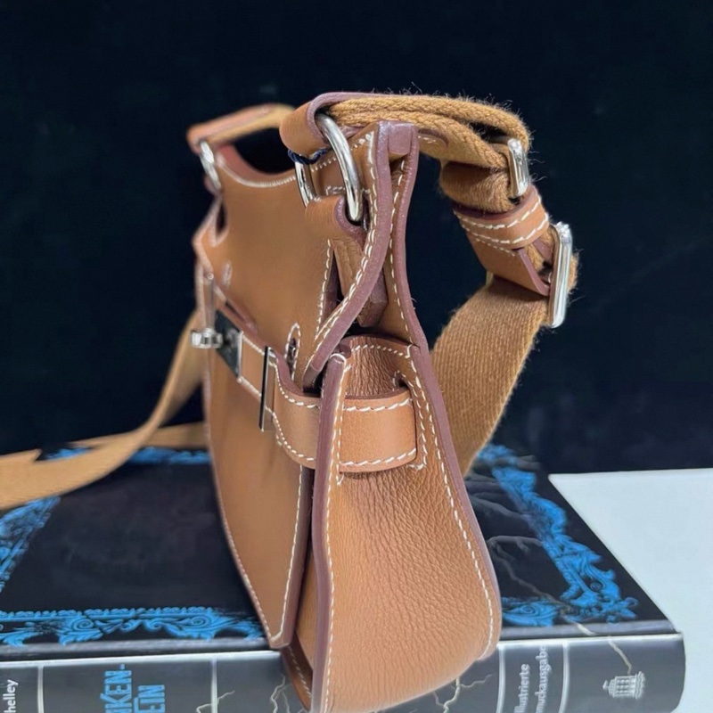 Hermes 愛馬仕 Jypsiere 吉普賽 mini 金棕色  B刻（23年產）銀扣-4