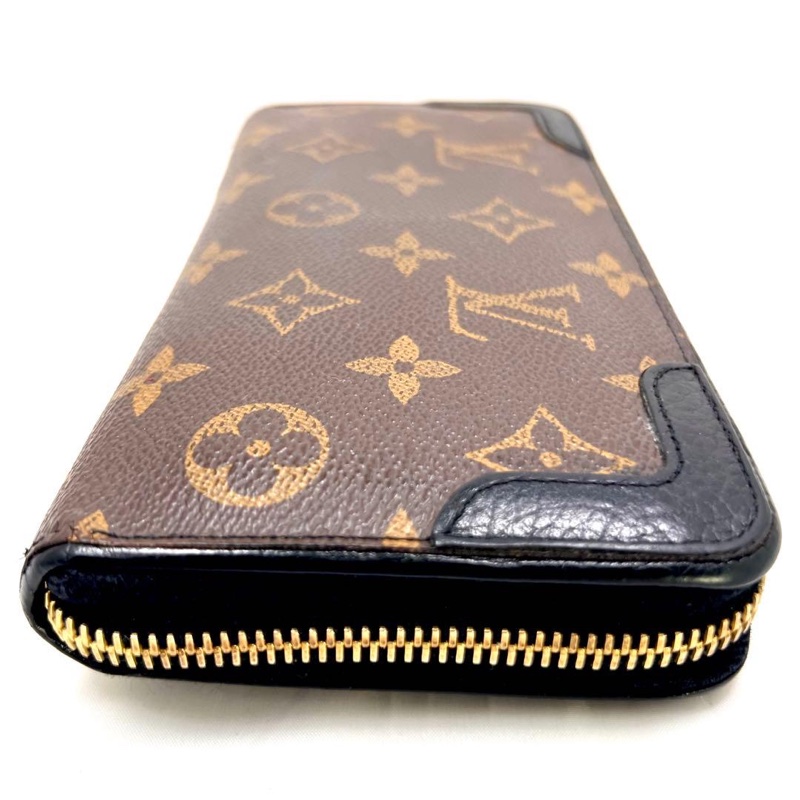 🌷Louis Vuitton 皮革拼接長夾錢包皮夾|經典花紋✦fufu style 精品✦ 氣質款|-2