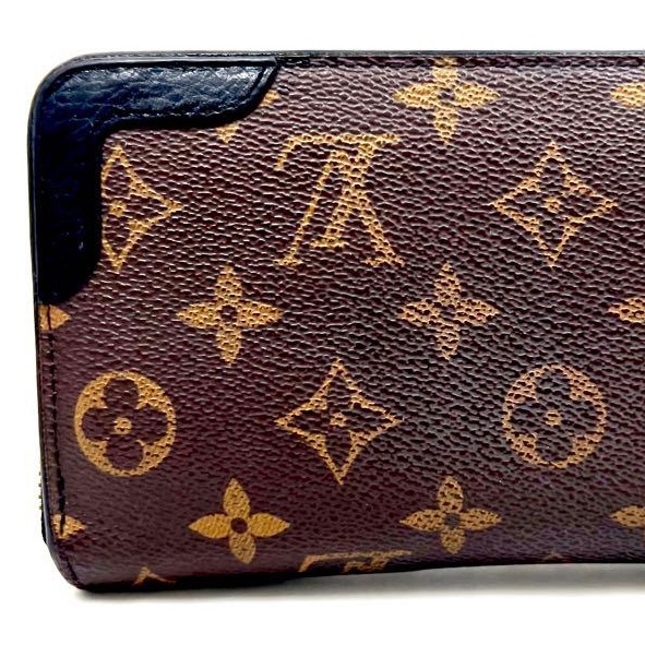 🌷Louis Vuitton 皮革拼接長夾錢包皮夾|經典花紋✦fufu style 精品✦ 氣質款|-8